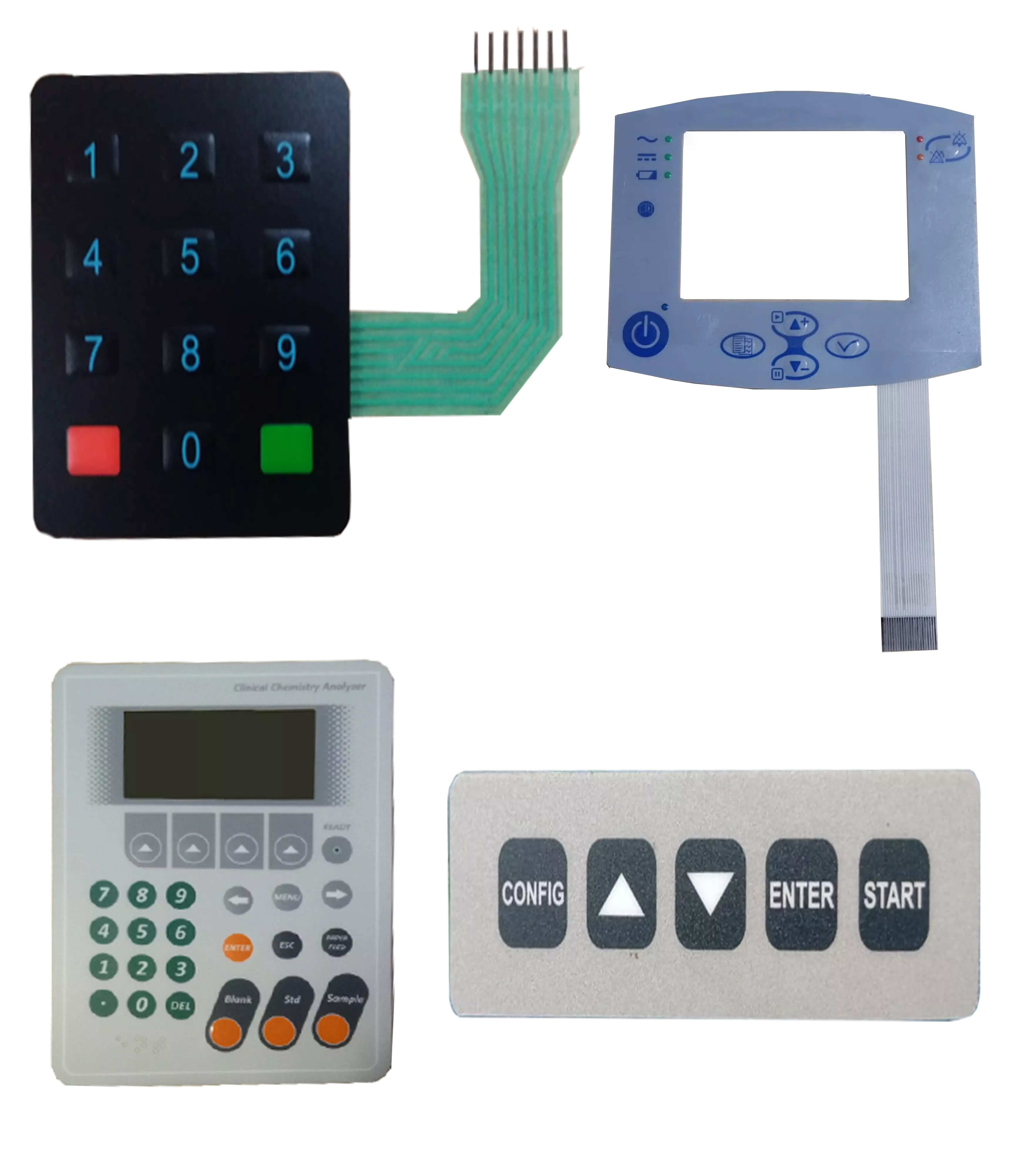 Pneumatic Finger System For Testing Membrane Switches or Switch Panels -  keyboard - keypad - membrane